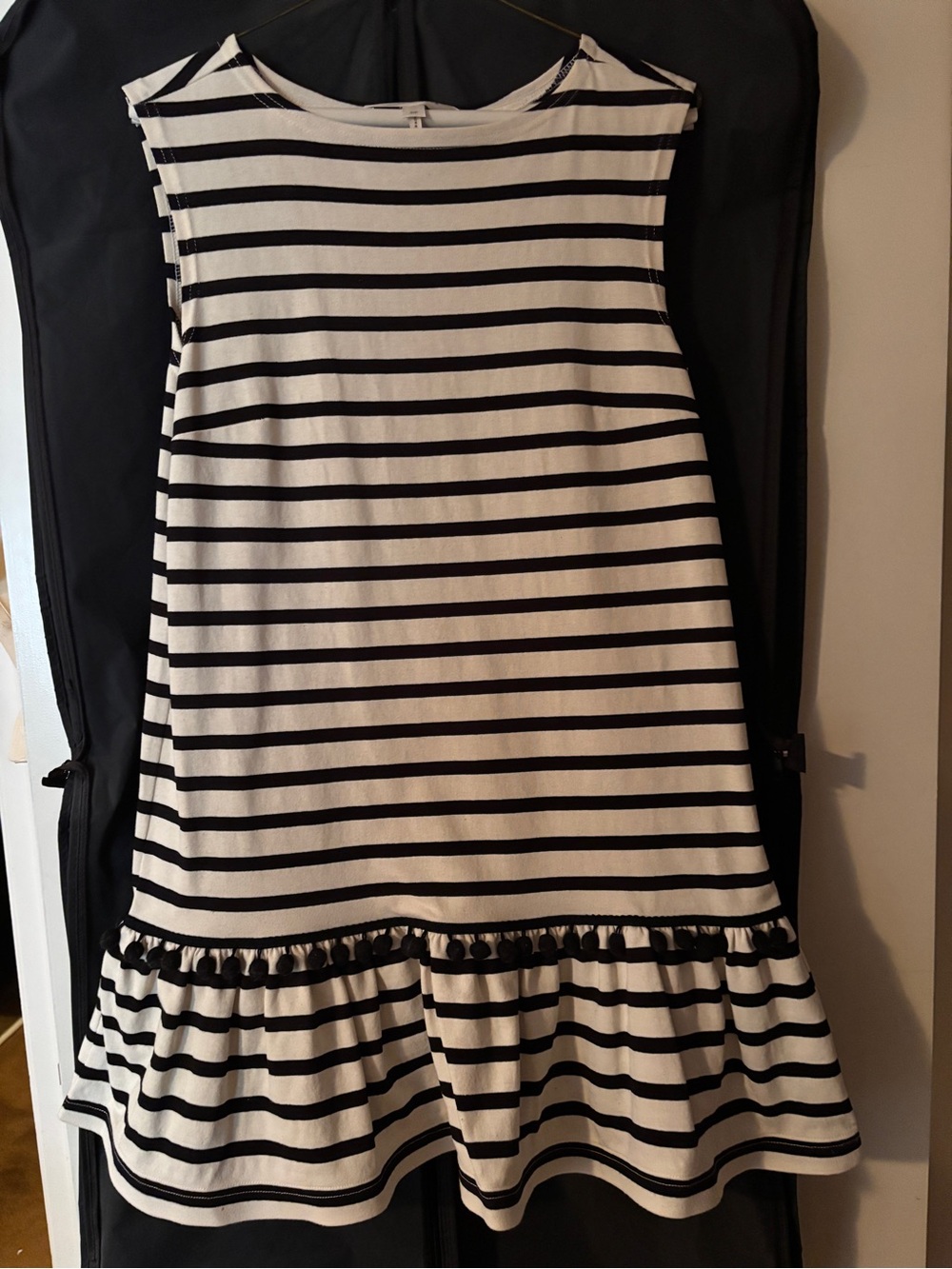 Marc Jacobs Black and White Striped Dress